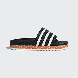 Adidas Adilette New Bold Sandals Női Originals Cipő - Fekete [D60521]